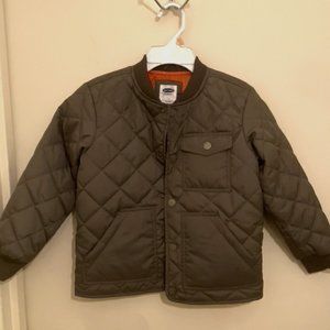 Quilt Jacket with Contrast Lining